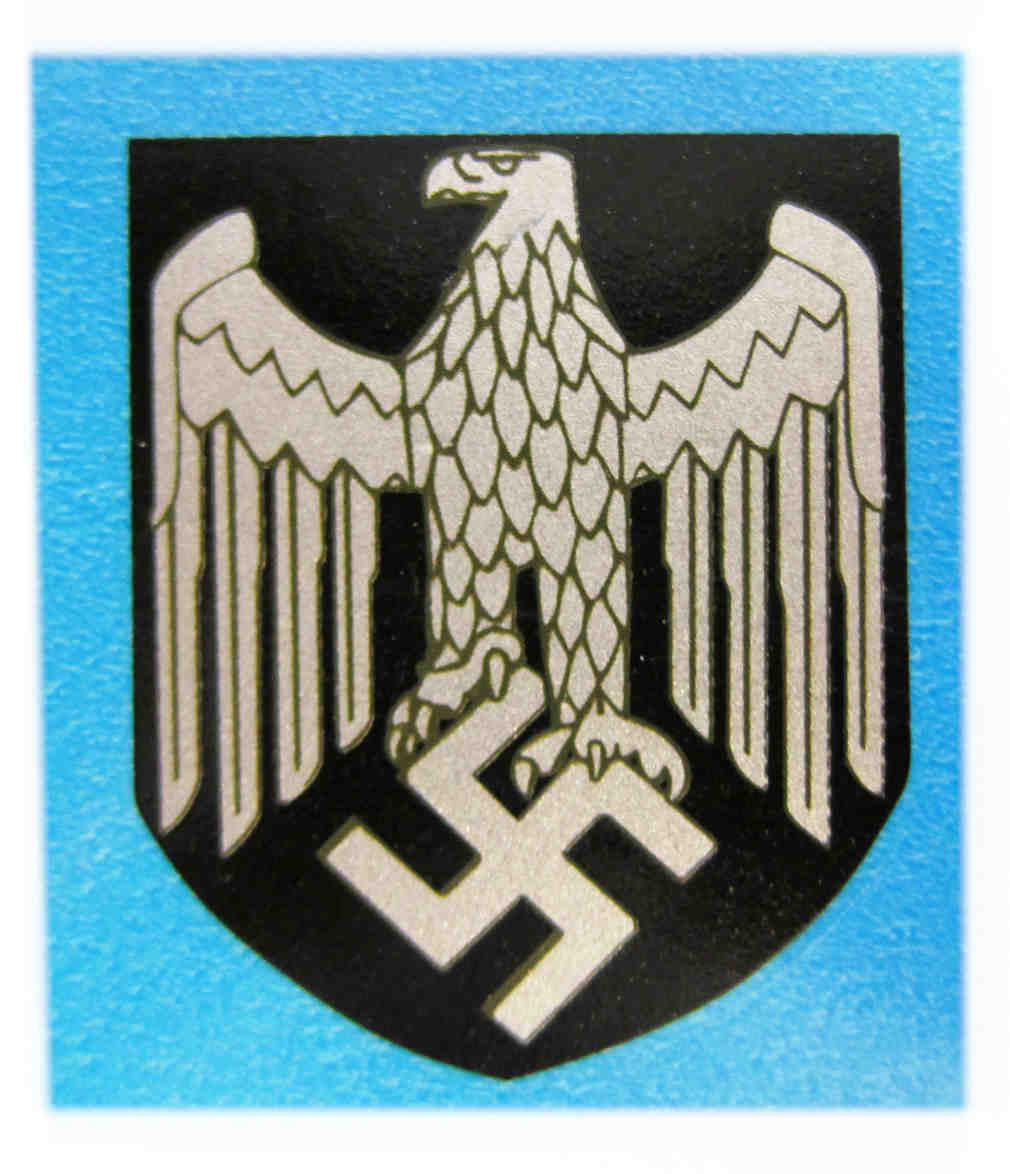 WW2 German Heer (Army) Decal 'Q' (Quist) Eagle. 1936
