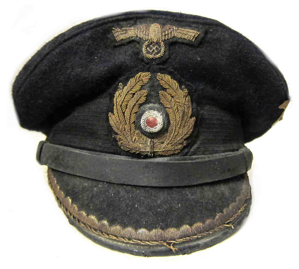 U-108 Engineering Officers Cap WW2