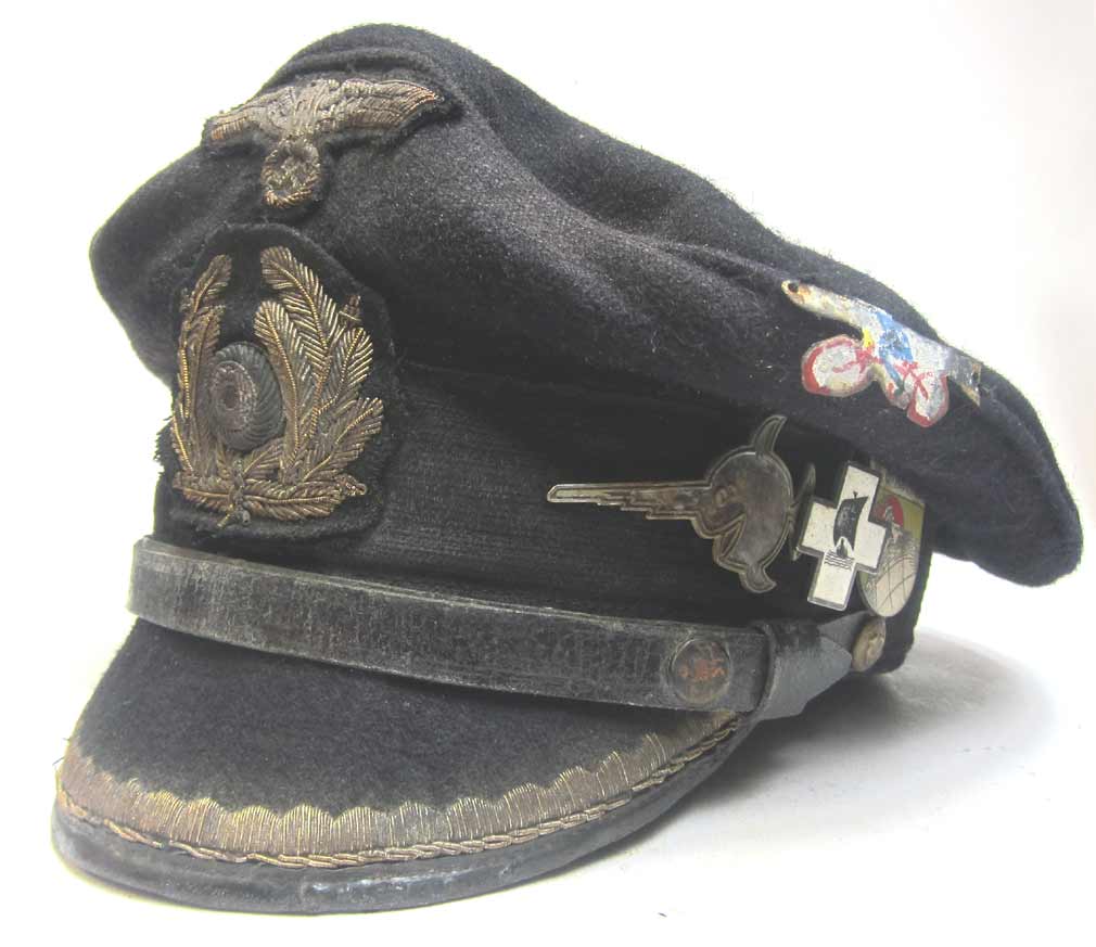 U-997 U-Boat Engineer Officer Peaked Cap