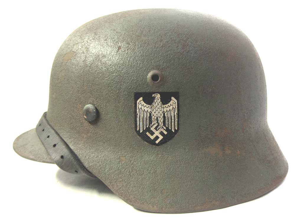WW2 'ET' M35 Helmet after Restoration.