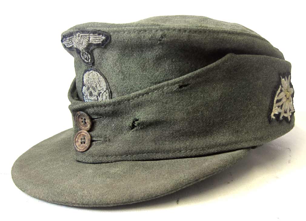 Waffen SS Gebirgsjäger Bergmütze mountain cap ( Burgmütze) for enlisted men & NCO's