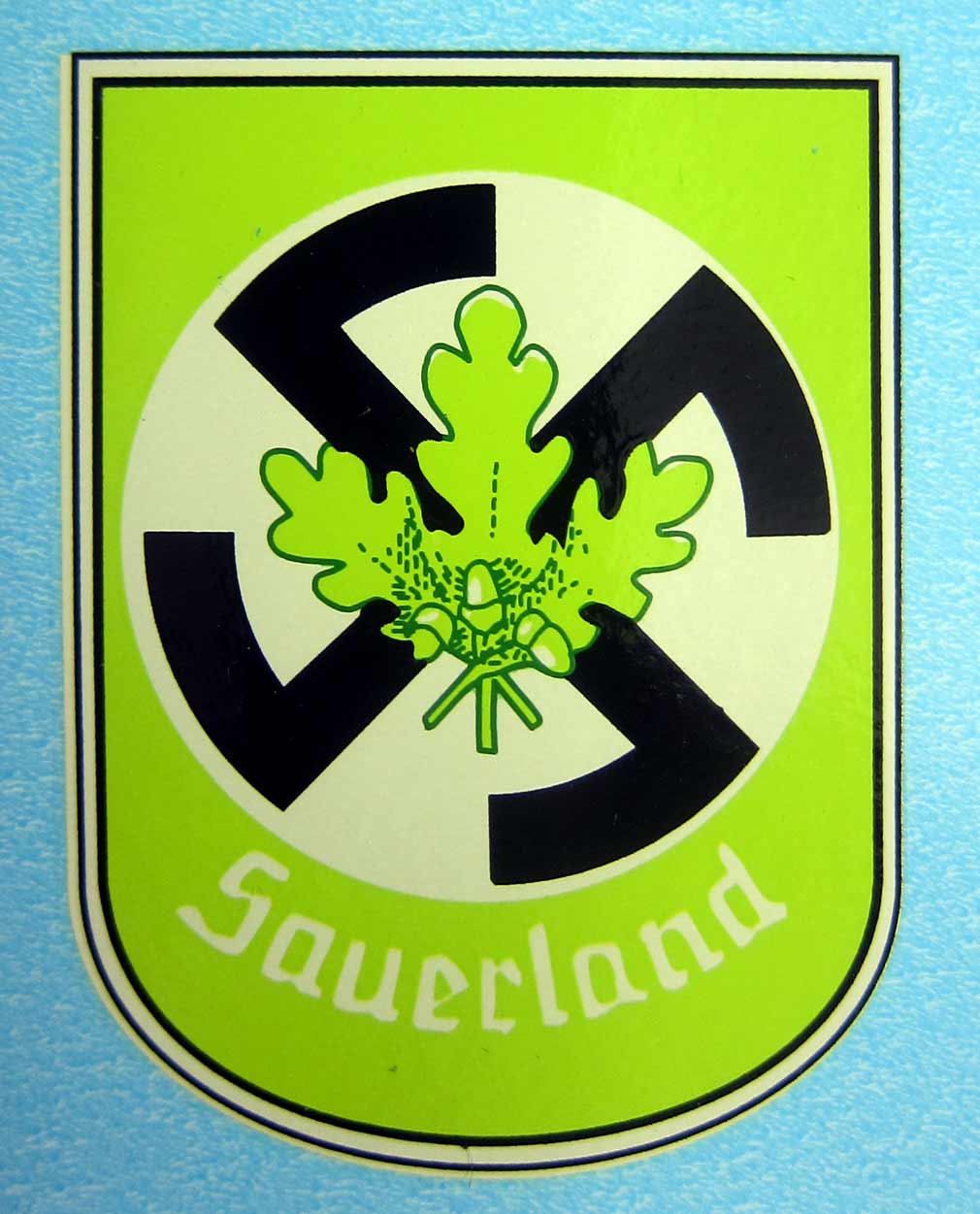 WW2 German Freikorps Sauerland Decal 