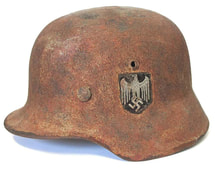 M35 Italian Campaign Heer Double Decal Helmet