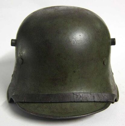 German Helmet after restoration