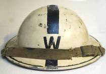 Wardens Helmet fully restored