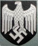 Grey Lined M35 Helmet Eagle Decal