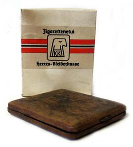 WW2 German Cigarette Case -Aged