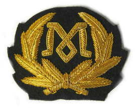 White Star Line Titanic Badges Marconi