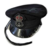 WW2 Royal Navy CPO Peaked Cap