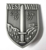 West Wall Cap Badge
