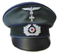 Heer Officers Crusher Chaplains Cap