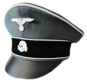 Waffen SS Officers Crusher Cap Gaberdine