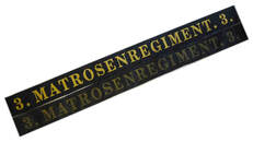 3. Matrosenregiment. 3. - Cap Tally WW1 - New & Aged