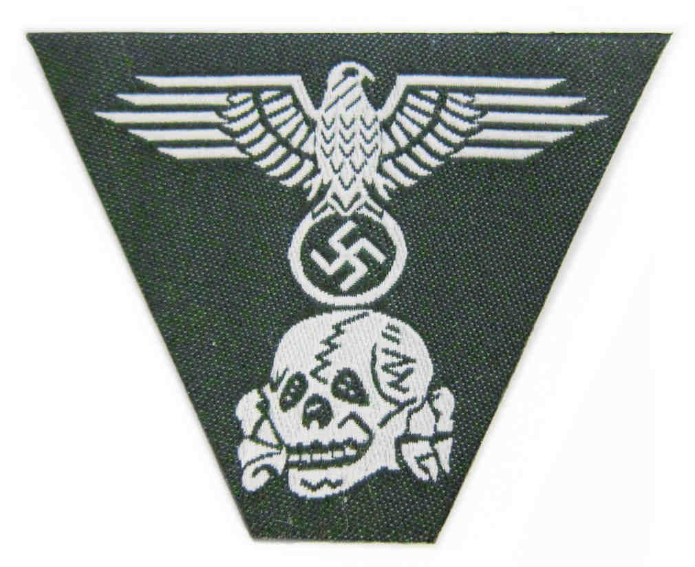 Waffen SS BeVo Enlisted Cap Eagle & Skull Trapezoid