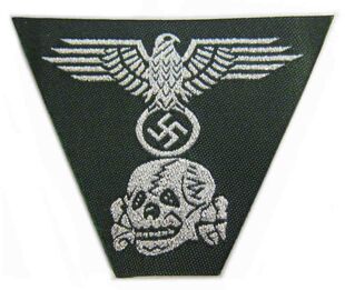 Waffen SS BeVo Officer Cap Eagle & Skull Trapezoid