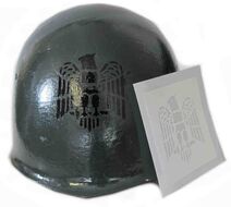 WW2 Italian ENR 2nd Division Littorio - Helmet Stencil