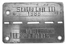 Stalag Luft III dog tag