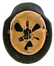 M24 M27 German Helmet Liner - Single Ring with Eyelets.