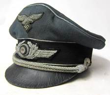 Luftwaffe Fallschirmjäger Officers Crusher Cap