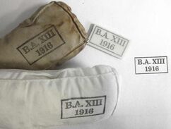 WW1 German Headwear Marking Stamps