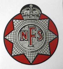 NFS Helmet Decal - National Fire Service