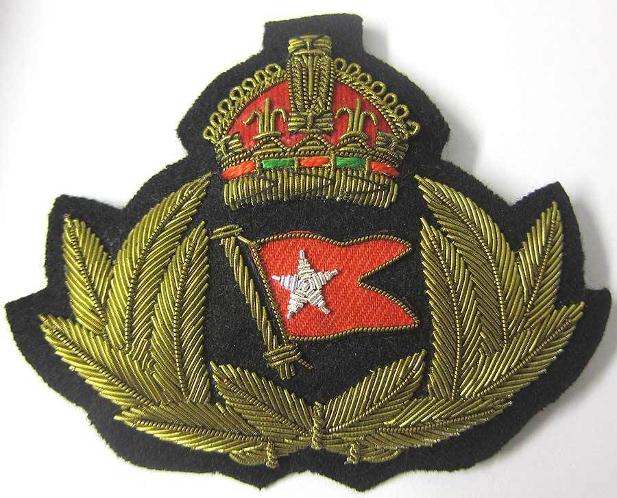 White Star Line Officers Cap Badge
