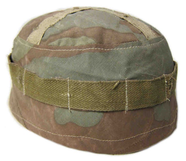 M38 German Paratrooper Helmet Camouflage Cover Field Made Telo Mimetico ...