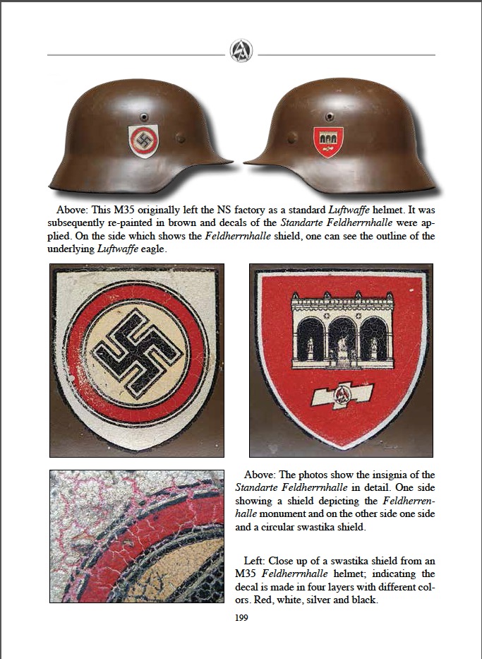 The Helmet Decals of the Third Reich Helme Stahlhelme Modelle Varianten Buch NEU 