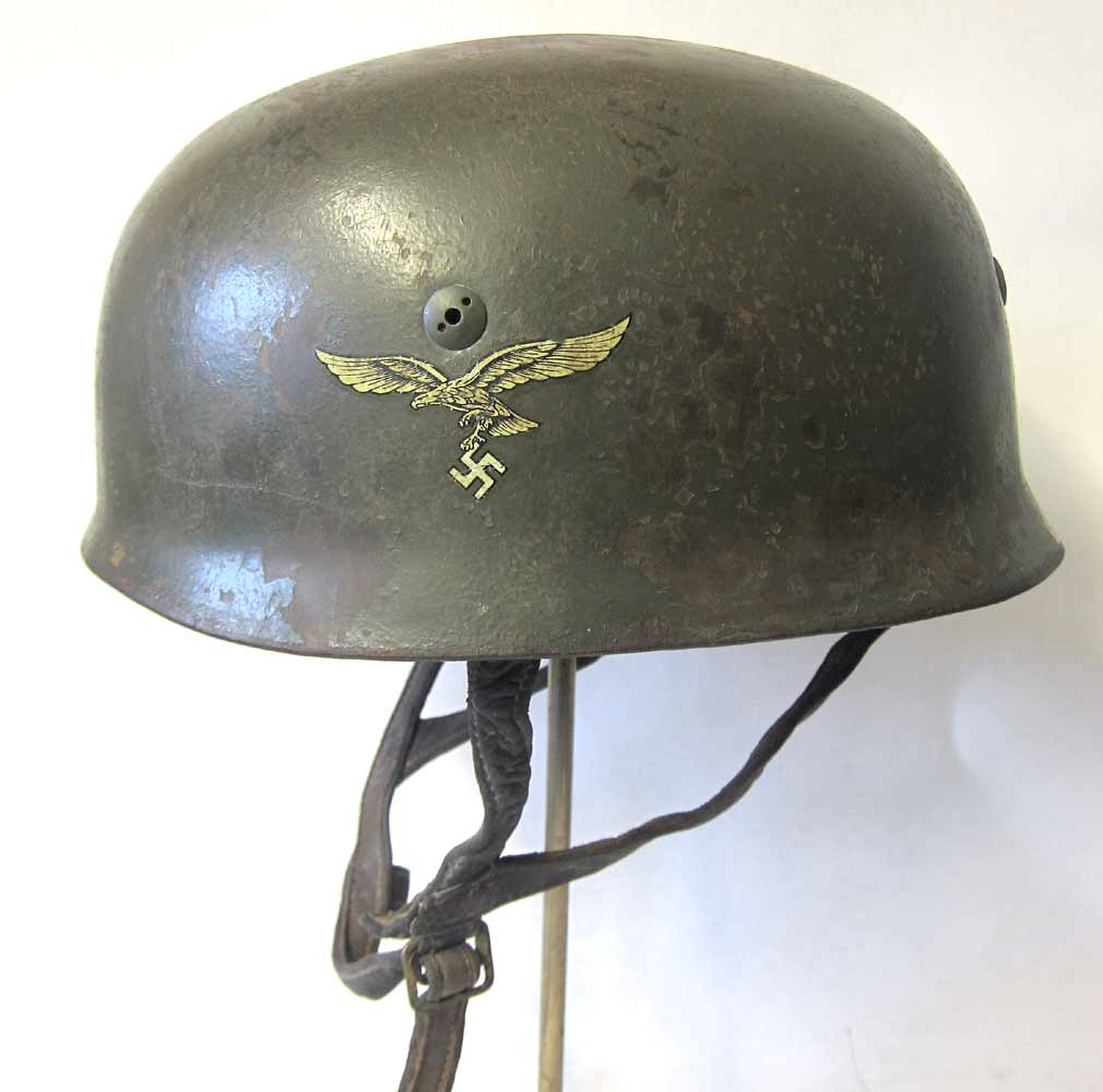 German Paratrooper Helmet M38 Early War Helmet ET71 World Best - Early ...